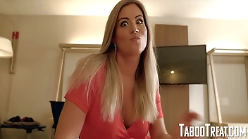 step Mom Mounts While Telling Him About All The Other Guys She'd Fucked - Coco Vandi