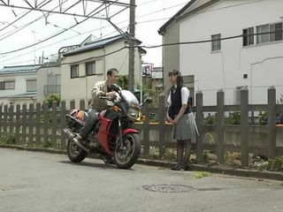 Horny Schoolgirl Gets Fucked by Biker Boy on Wild First Date in Nippon