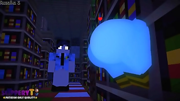 Ghost girl gets horny when she sees the guard and...