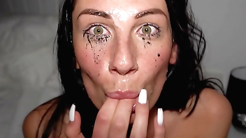 BIG CUM LOADS ON TINY TEENS - Sperm Drenched Faces Compilation