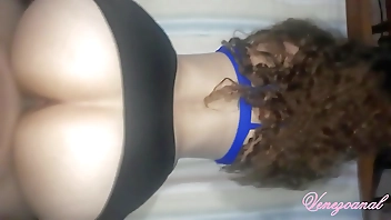 My husband is not at home so i hired a mexican boy to fuck me and she records all in video