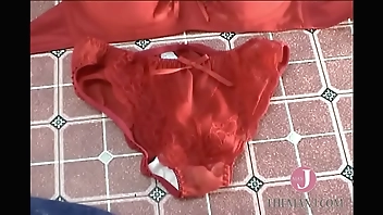 モデル マンコの匂いが染み付いたパンツ03- その4