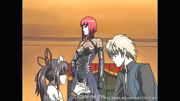 Lezdom BDSM ass beading for restrained teen