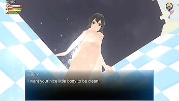 Femdom University 3D Game - Toilet Giantess Piss