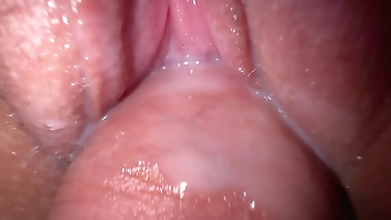 I fucked my hot stepsister, amazing creamy sex and cum inside pussy