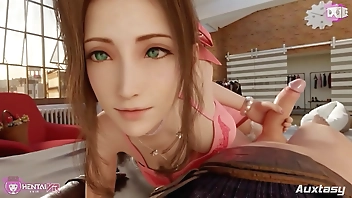 Aerith Handjob