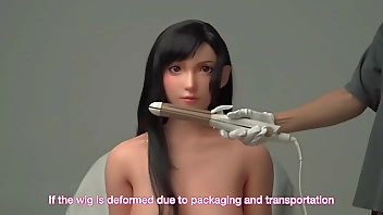 Game Lady Doll TIFA LOCKHART Silicone Sex Doll UNBOXING VIDEO