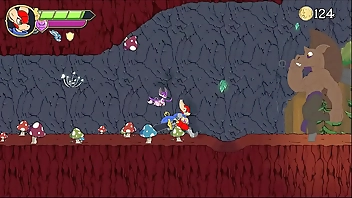 Arma's Quest [LGBT Hentai game PornPlay] Ep.1 the minautor cum all over her face after an amazing titjob