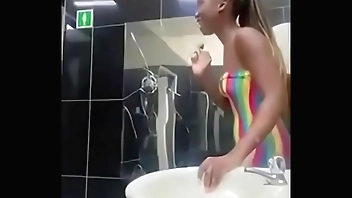 Fucking hard with my girlfriend in front of her friend in the nightclub