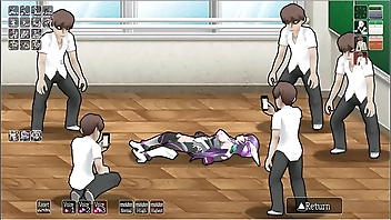 Blazing Angel Mistletear [PornPlay Hentai game] Ep.6 lesbian sex with the female vilains