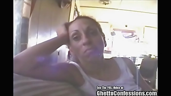 Nasty POV Whore Fucked in Trailer Whacks for Smack