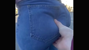 Big Soft Ass Being Groped In Jeans