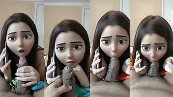 Talking on Call with my Husband while I Suck my Brotherinlaw's Cock