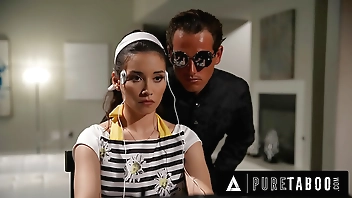 PURE TABOO Law Enforcer Audits Housewife's Sexual Thirst In Dystopian Future