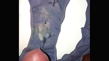 Cum on dirty panties
