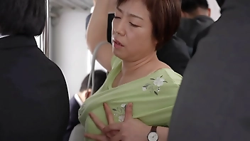 Married Woman Train-Fifty Mother Touched-Masami Nagaoka