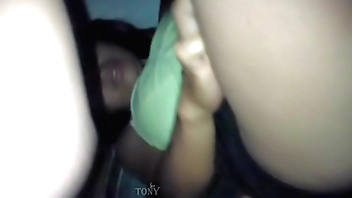 Her husband left the door open for me and told me... She's alone in bed, fuck her in the ass before she wakes up! I went into her room and found her face down, I slowly took off her panties and this happened.