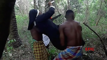 African warriors fuck foreign Missionary (trailer)