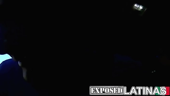 exposedlatinas - Busty latina gets a fabulous welcome at the airport!