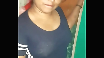 I was washing clothes and my friend just happened to come and visit me and give me a nice fuck