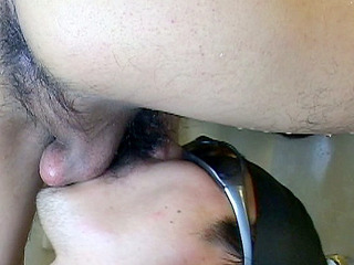 Japanese stud gives hot blowjob to hunk in Tokyo XXX