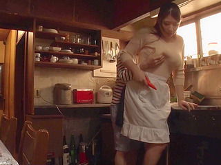 Japanese MILF Seduces Her Son with Wet Pussy - A XXX Nippon Fantasy!