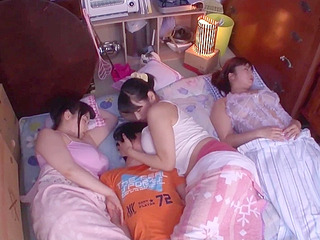 Japan's wildest college girls' threesome goes beyond their hottest dreams and nippon XXX