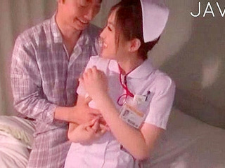 Nippon babe with XXX-rated tits gets her pussy banged by toy