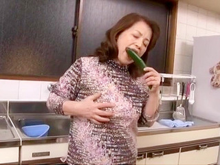 70 Year Old Stepmom Gets Naughty with Younger Son for Rough XXX Fuckin' in Tokyo