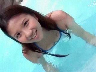 Fucking hot teen in bikini, swimming in the lustful outdoors