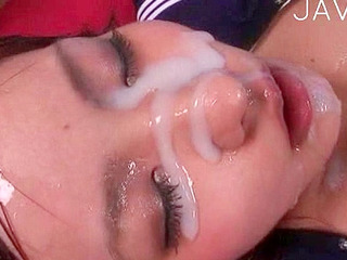 Japanese Goddess's Hairy Pussy Gets Drenched in XXX Thai Nippon Cum